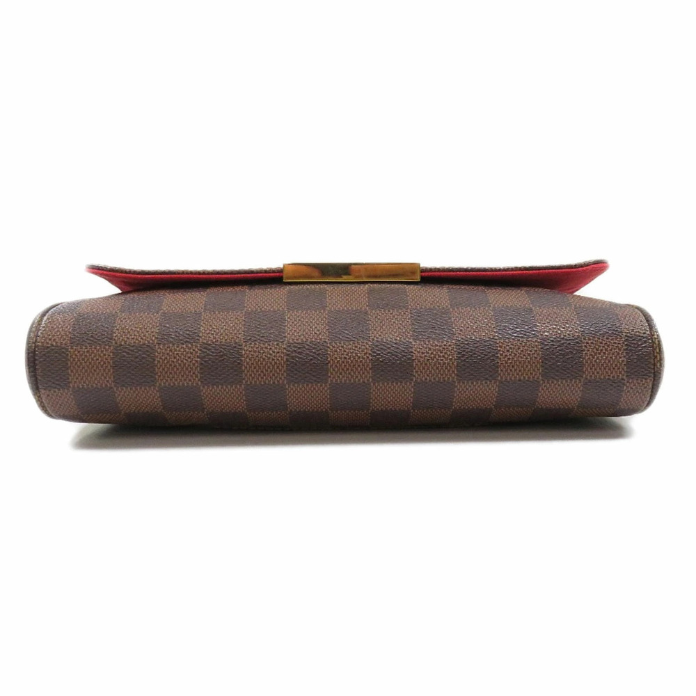 Louis Vuitton Favorite Damier Ebene Brown Shoulder Bag Canvas - Picture 4 of 11